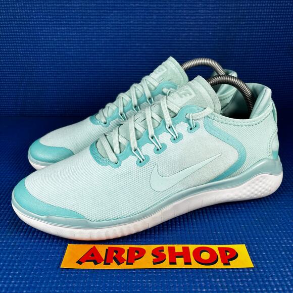 Nike Shoes - Nike Free Run 2018 Women`s Size 10 Light Blue Athletic Running Shoes AH5208-300